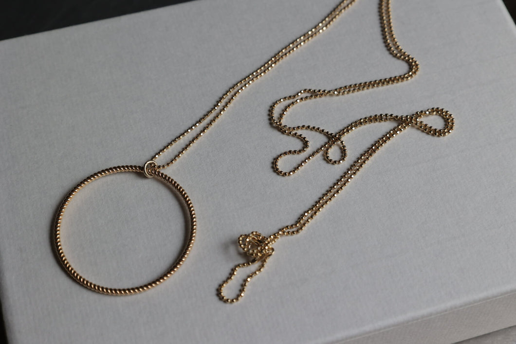 Ring Pendant Necklace ‐ Pernille Corydon