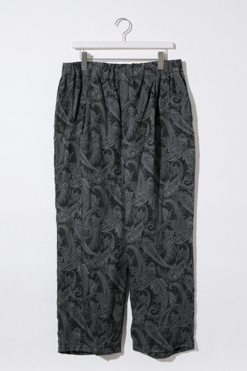 WEWILL PAISLEY PAJAMA TROUSERS 23ss-