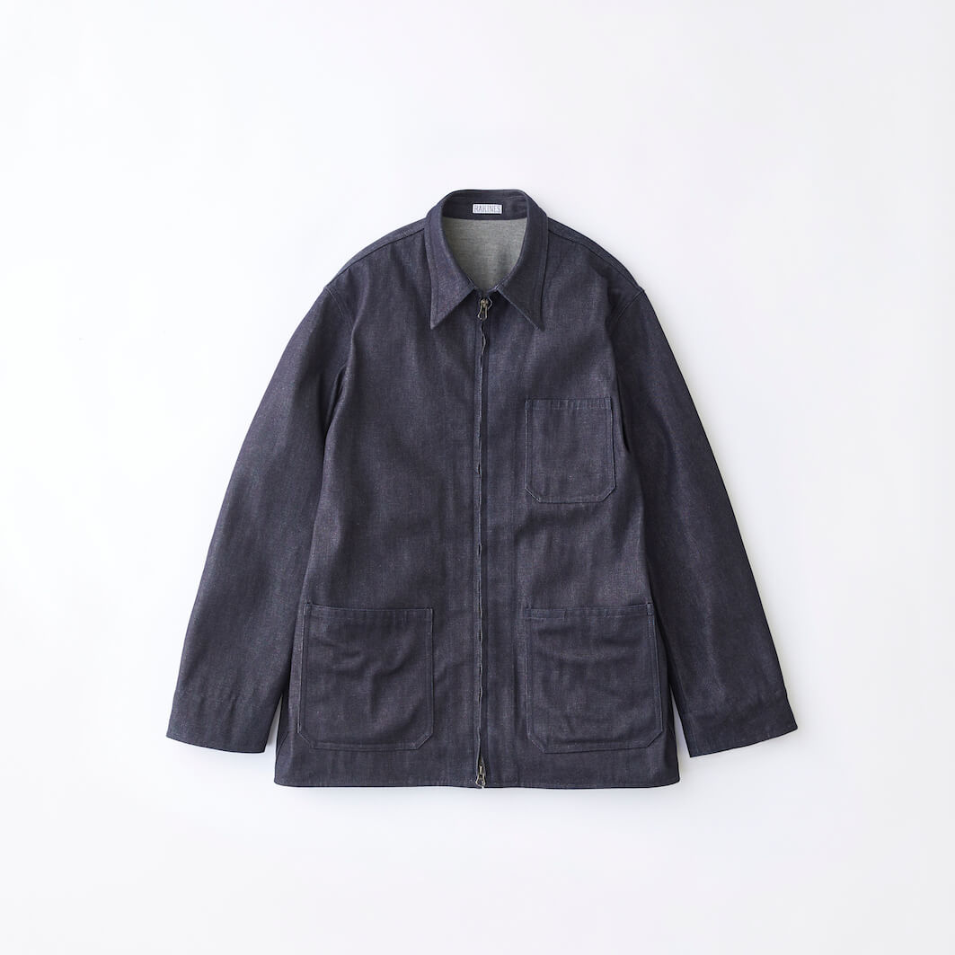 【RAKINES】Hard-twist denim AN6551 jacket