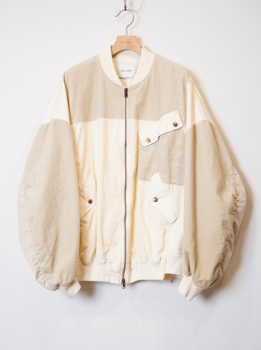 Mixed Bomber Jacket