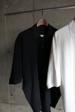 画像をギャラリービューアに読み込む, Draping Polo Shirt A / Black
