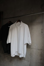 画像をギャラリービューアに読み込む, Draping Polo Shirt A / Vaporous Gray
