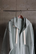 画像をギャラリービューアに読み込む, Cotton cashmere knit hoodie
