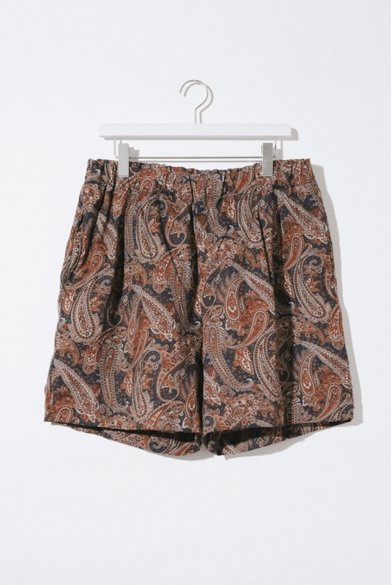 PAISLEY BAGGY SHORTS