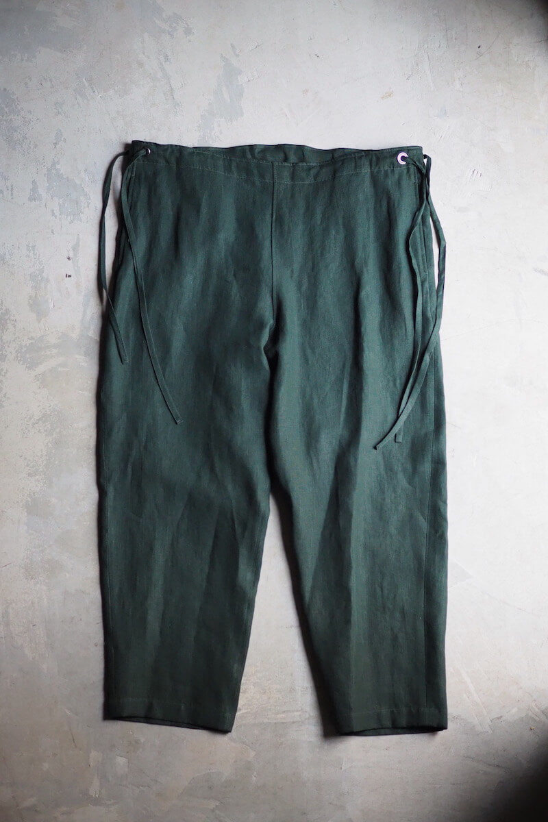 Ex. Linen Wheather Kinchaku Pants