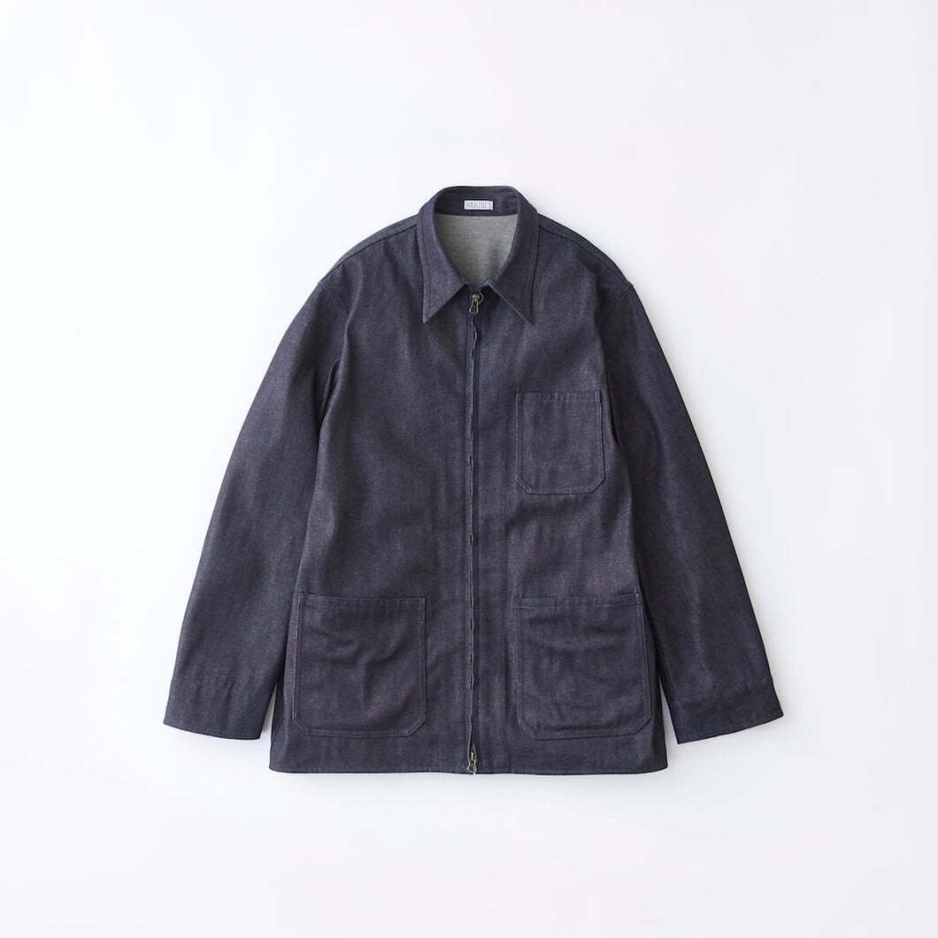 Hard-twist denim / AN6551 jacket