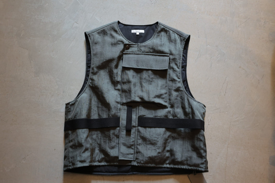 NYLON TWILL UTLITY VEST