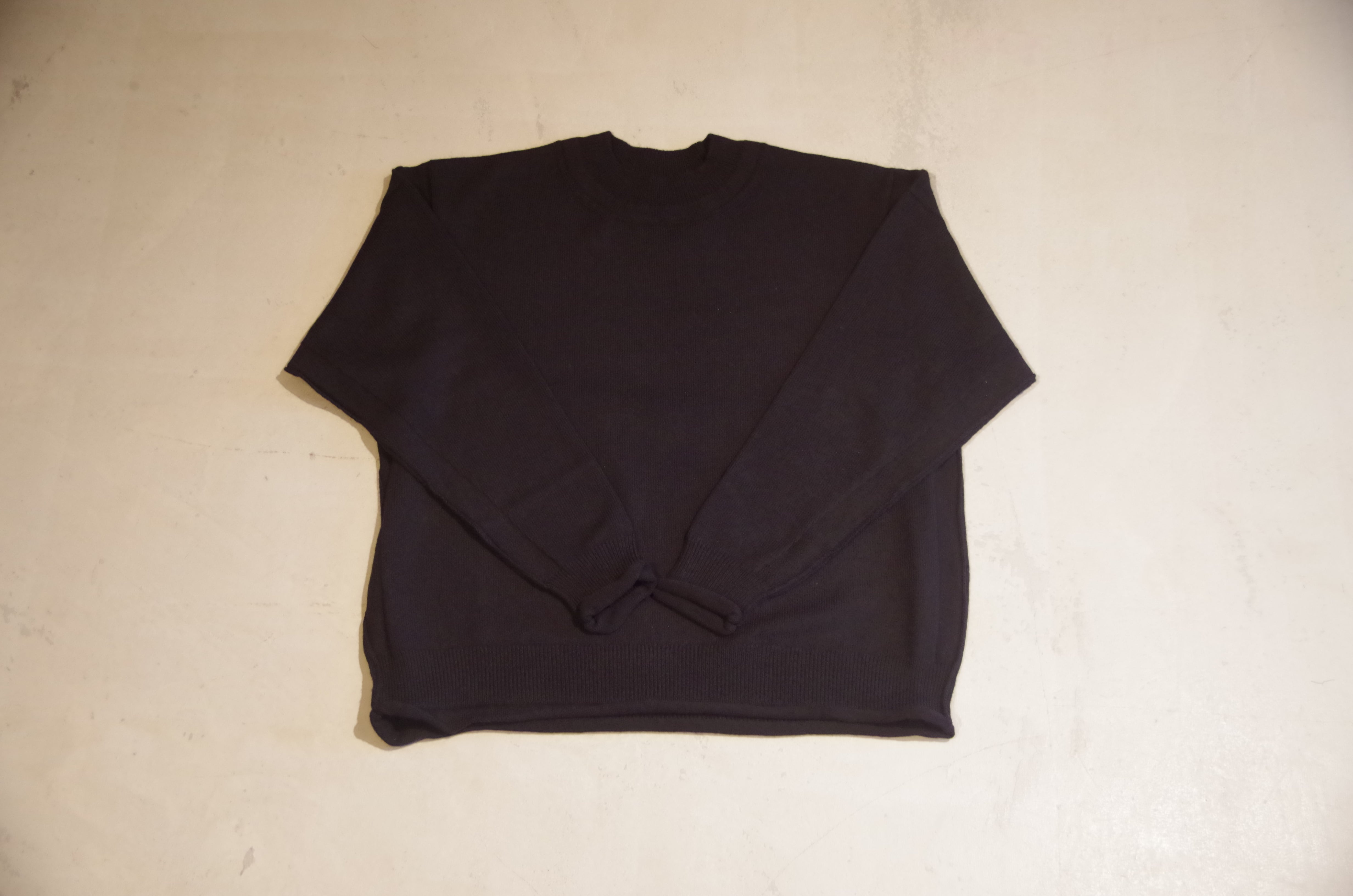 Switching Crewneck Knit