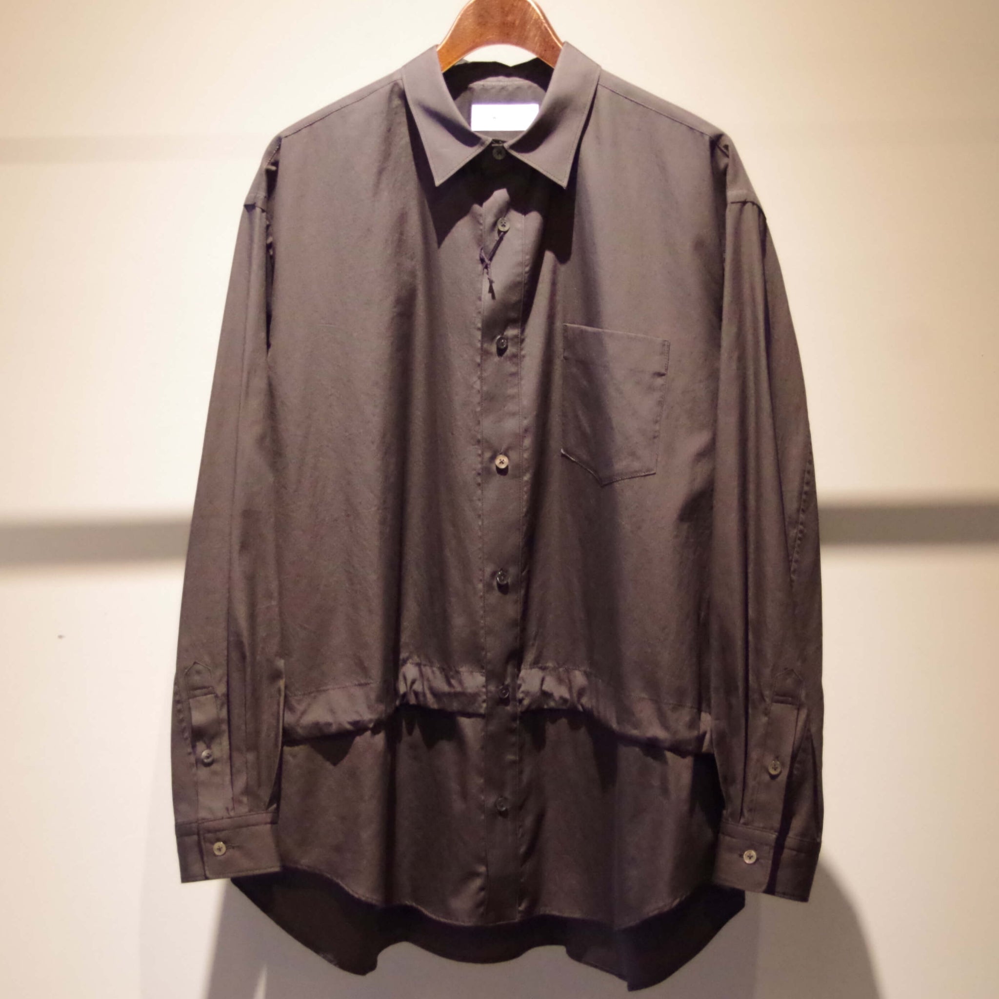 WELLDER(ウェルダー) - Drawstring Shirt / ドローストリングシャツ – RADLOSTEL