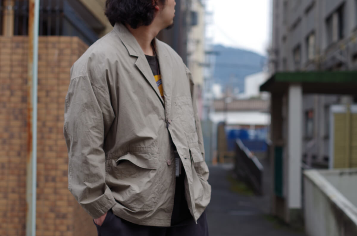 REVERSIBLE 2 BUTTON JACKET