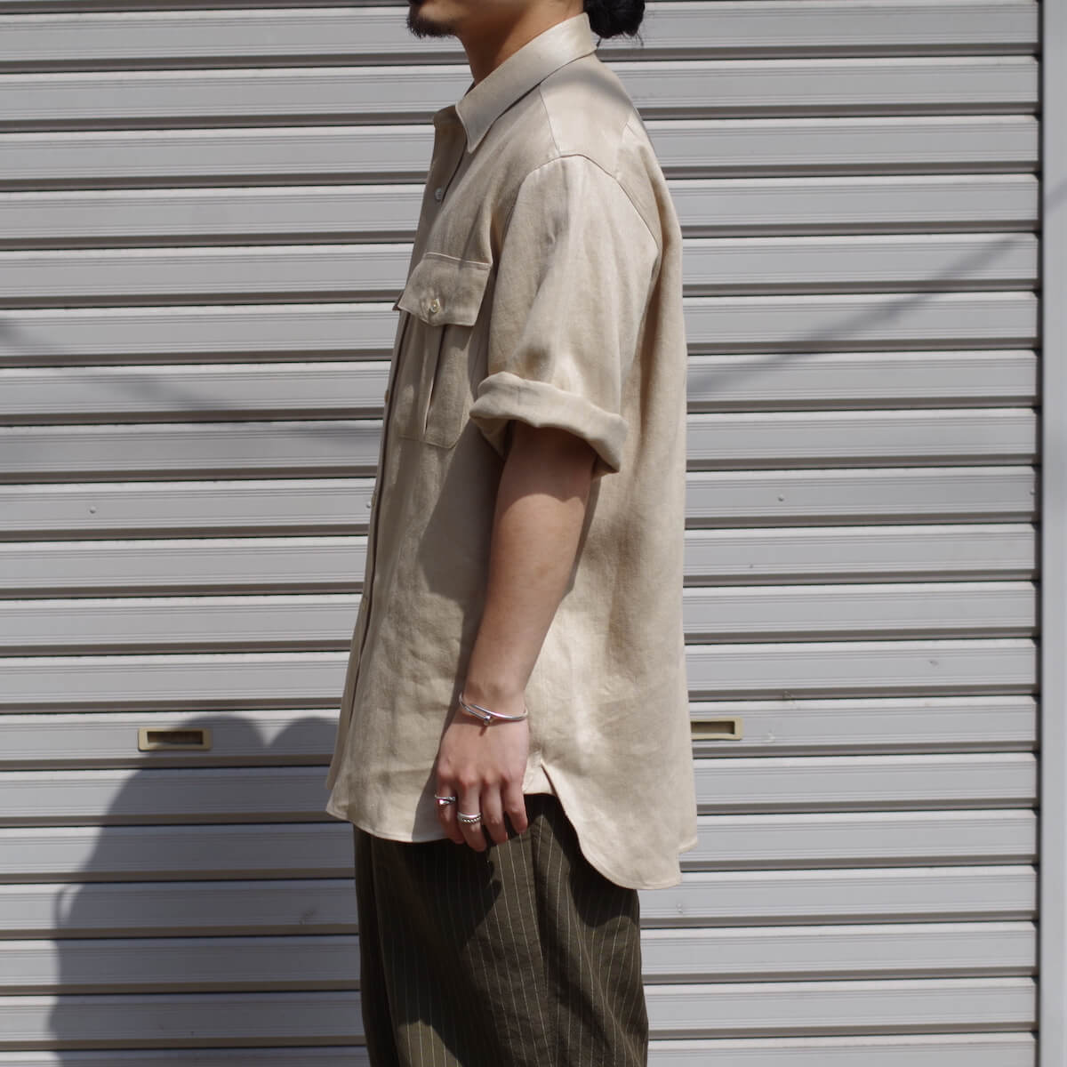 RAKINES(ラキネス) - Linen chino / MP hs shirt – RADLOSTEL